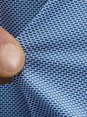 Shirt man xacus pattern textured navy blue_4