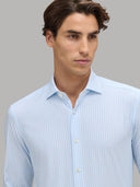 Shirt man xacus stripe oxford light blue_6