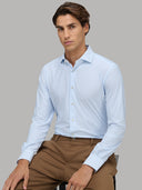 Shirt man xacus stripe oxford light blue_7