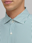 Shirt man xacus stripe twill green_2