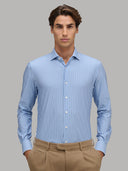 Shirt man xacus stripe twill blue_3