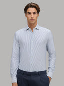 Shirt man xacus stripe twill dark blue_3