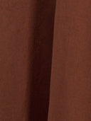 Dress woman xacus solid colour linen burnt umber_4