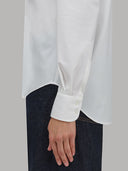 Shirt woman xacus solid colour textured white_5