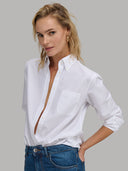 Shirt woman xacus solid colour oxford white_7