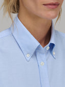 Shirt woman xacus solid colour oxford light blue_2