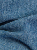 Shirt man xacus solid colour indigo blue jeans_4
