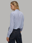 Shirt woman xacus solid colour crêpe lilac_3