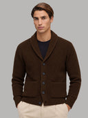 Sweater sweater xacus solid colour jersey brown_3