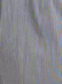 Pants woman xacus stripe linen blue_4