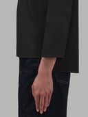 Blouse woman xacus solid colour poplin black_5