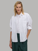 Shirt woman xacus solid colour oxford white_1