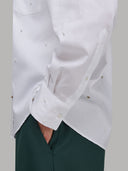 Shirt woman xacus solid colour oxford white_5