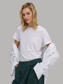 Shirt woman xacus solid colour oxford white_7