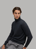 Sweater sweater xacus solid colour jersey dark grey_6