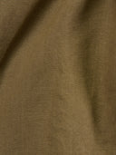 Pants woman xacus solid colour linen mud_4