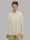 Shirt woman xacus solid colour crêpe yellow_1