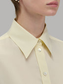 Shirt woman xacus solid colour crêpe yellow_2