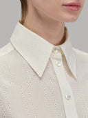 Shirt woman xacus pattern sangallo white_2
