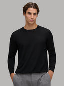 Sweater sweater xacus solid colour jersey black_3