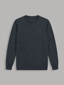 Sweater sweater xacus solid colour jersey dark grey_1