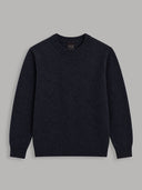 Sweater sweater xacus solid colour jersey navy blue_1