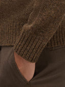 Sweater sweater xacus solid colour jersey biscuit_5