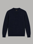 Sweater sweater xacus solid colour jersey dark blue_1