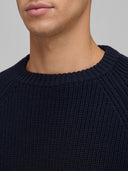 Sweater sweater xacus solid colour jersey dark blue_2