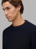 Sweater sweater xacus solid colour jersey dark blue_6
