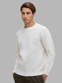 Sweater sweater xacus solid colour jersey white_3