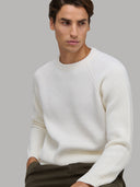 Sweater sweater xacus solid colour jersey white_6