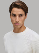 Sweater sweater xacus solid colour jersey white_7