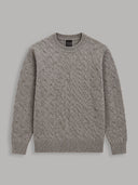 Sweater sweater xacus solid colour jersey beige_1