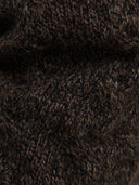 Sweater sweater xacus solid colour jersey brown melange_4