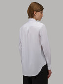 Shirt woman xacus solid colour poplin white_3