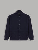 Sweater sweater xacus solid colour jersey navy blue_1