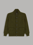 Sweater sweater xacus solid colour jersey dark green_1