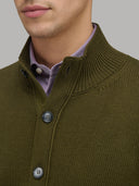 Sweater sweater xacus solid colour jersey dark green_2