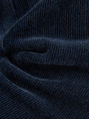 Shirt woman xacus solid colour velvet navy blue_4