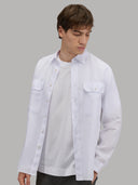 Sweater sweater xacus solid colour jersey white_7