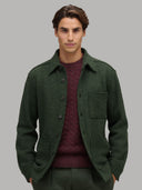 Shirt man xacus check woven green_7
