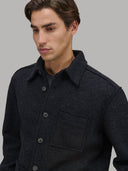 Shirt man xacus check woven black_6