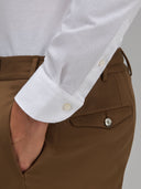 Shirt man xacus solid colour jersey white_5