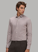 Shirt man xacus solid colour jersey brown_6