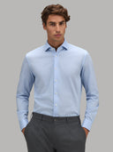 Shirt man xacus solid colour jersey sky blue_3