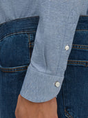 Shirt man xacus solid colour jersey blue_5