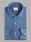 Shirt man xacus solid colour jersey deep sky blue_1