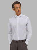 Shirt man xacus solid colour jersey white_3