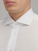 Shirt man xacus solid colour jersey white_2